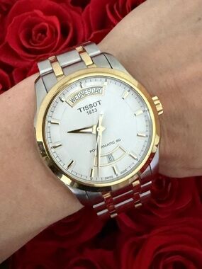 Tissot Two-Tone Gold and Stainless Watch